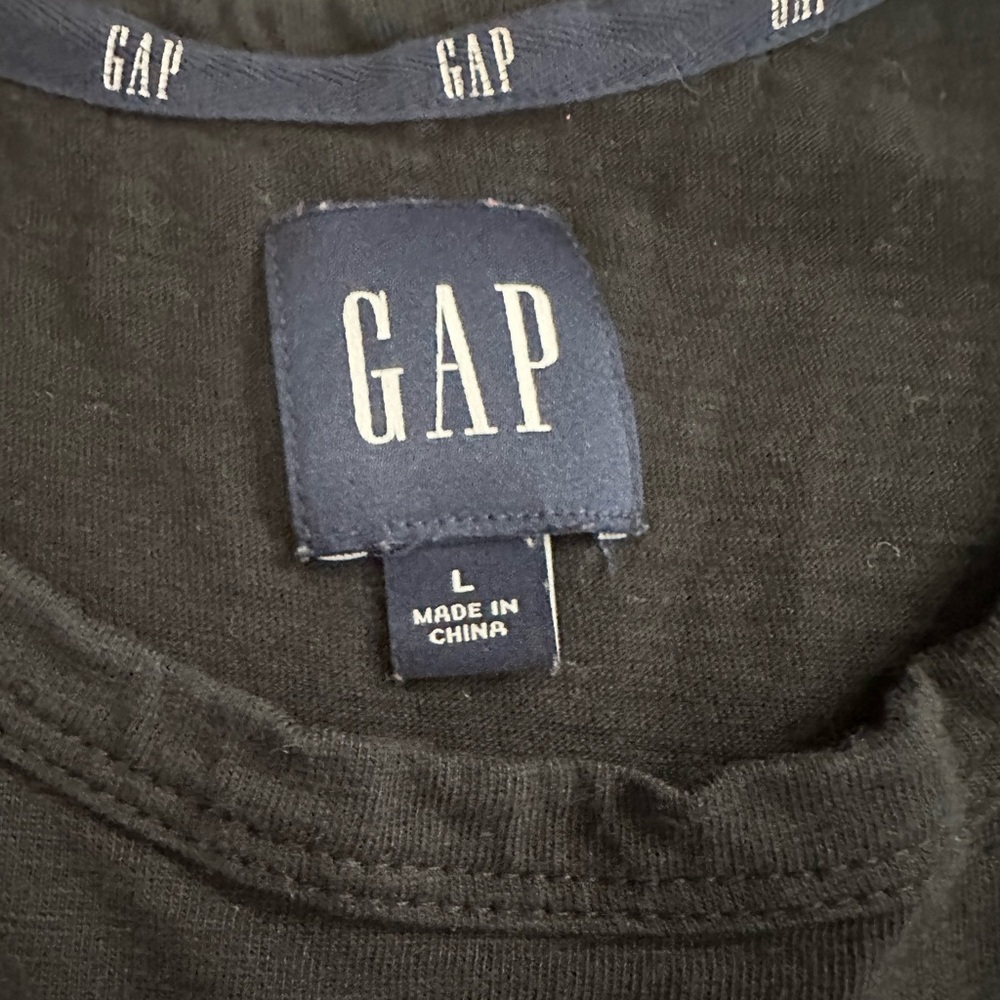 GAP Black Tiered Tank Dress - Picture 2 of 3